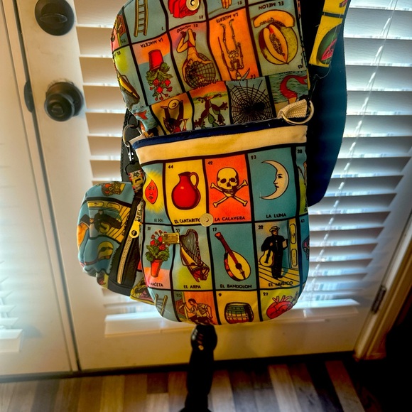 Sandy’s Designs Handbags - Handmade Bucket hat, crossbody handbag, pouch circle mini bag